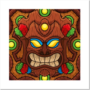 Tiki Mask Tamatoa Posters and Art